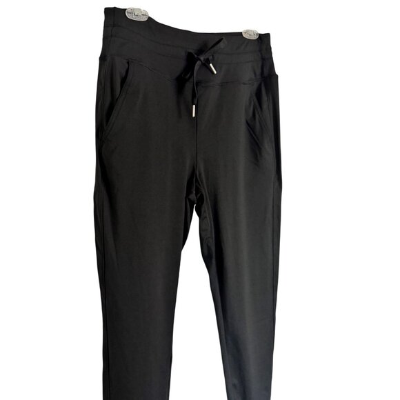 Halara High Waisted Drawstring Casual Jogger Size Large Black Pockets NWT $54 - Picture 8 of 10